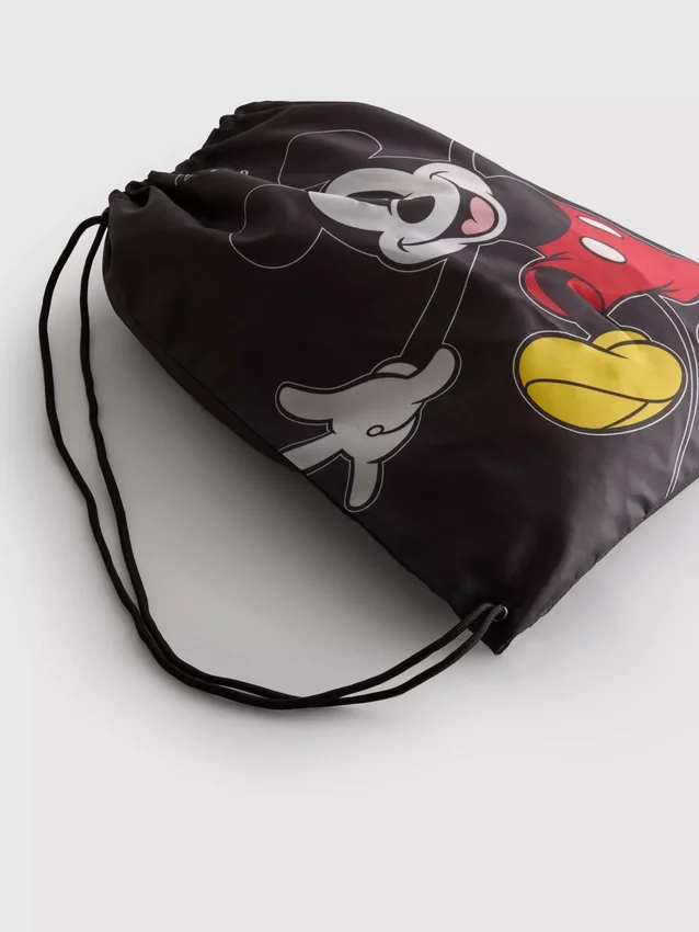 Disney Mickey egér grafikás húzózsinóros táska
