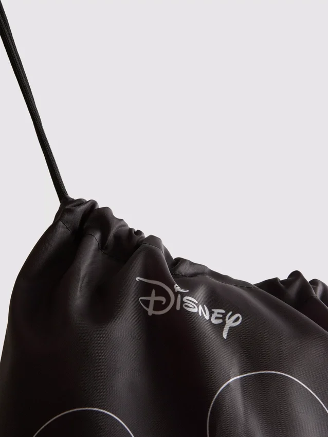 Disney Mickey egér grafikás húzózsinóros táska