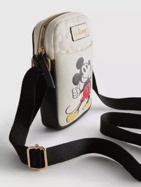 Disney Mickey egér kereszt válltáska telefon tartóval