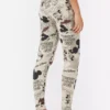 Disney Mickey Mouse retro képregényes pizsamás leggings