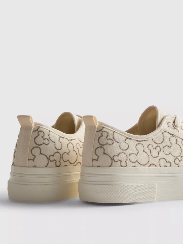 Disney Mickey Mouse vászon platform cipő