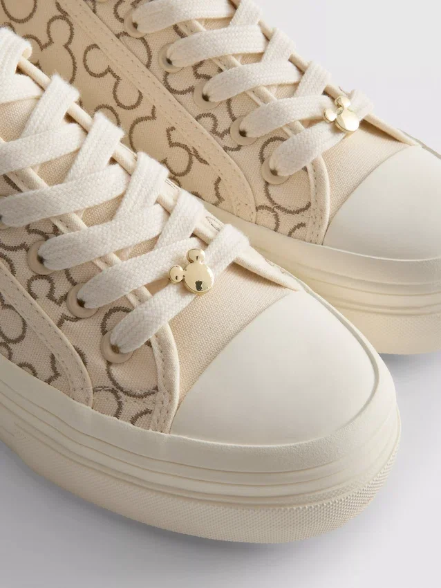 Disney Mickey Mouse vászon platform cipő
