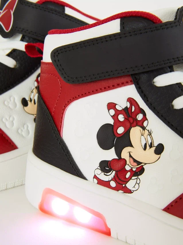 Disney Minnie egér világító magas szárú cipő