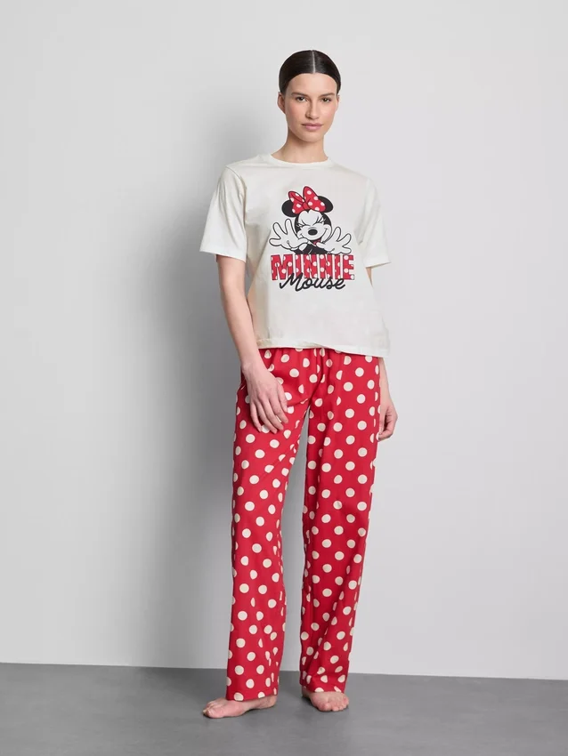 Disney Minnie Mouse pamut mintás pizsama