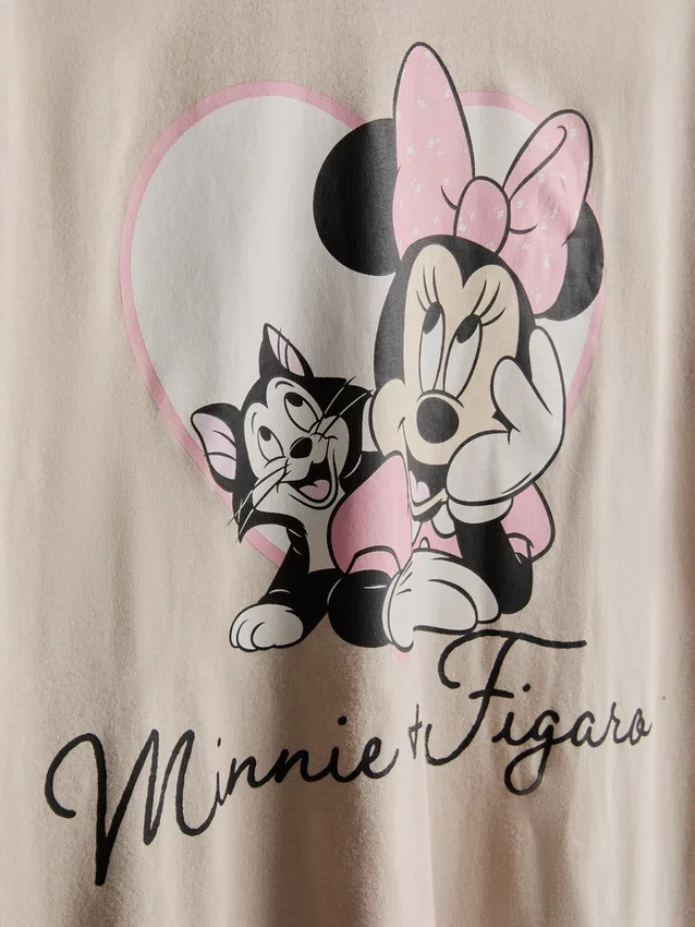 Disney Minnie Mouse pamut, nyomtatott mintás pizsama