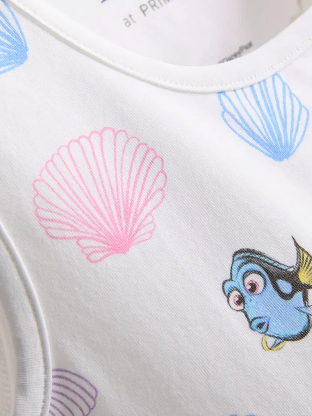 Disney Pixar „Némó nyomában” pamutgazdag, grafikás topos pizsama