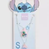 Disney Stitch kezdőbetűs medálos nyaklánc