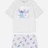 Disney Stitch mintás rövidnadrágos pizsama