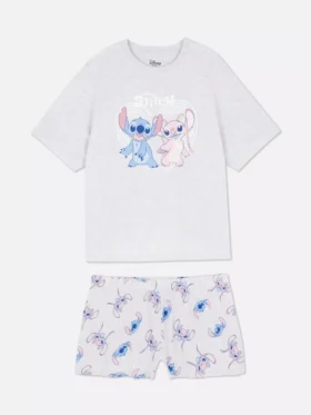 Disney Stitch mintás rövidnadrágos pizsama