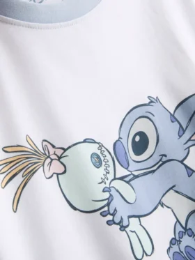 Disney Stitch pamut mintás pizsama