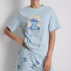 Disney Stitch pamut mintás rövidnadrágos pizsama