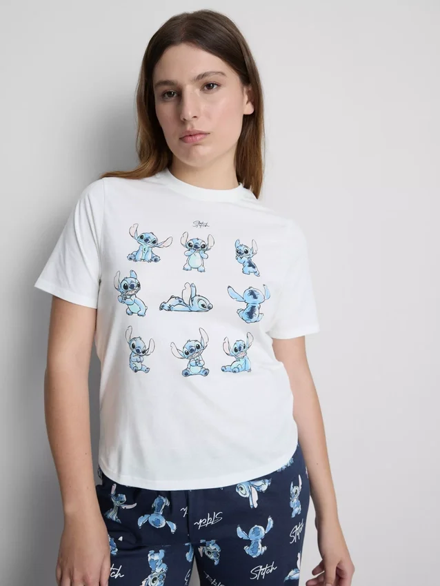 Disney Stitch pólós pizsama
