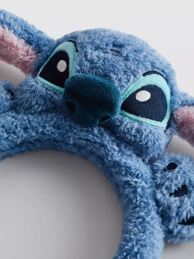 Disney Stitch plüss fejpánt