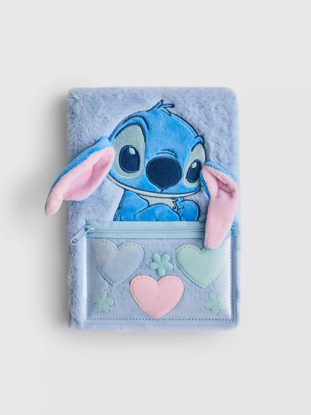 Disney Stitch puha tapintású napló