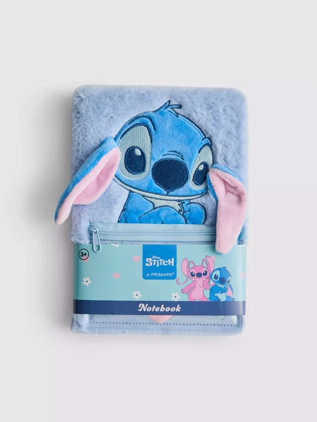 Disney Stitch puha tapintású napló
