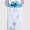 Disney Stitch réteges kezdőbetűs nyaklánc
