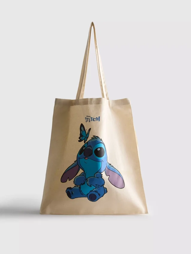 Disney Stitch vászon bevásárló táska