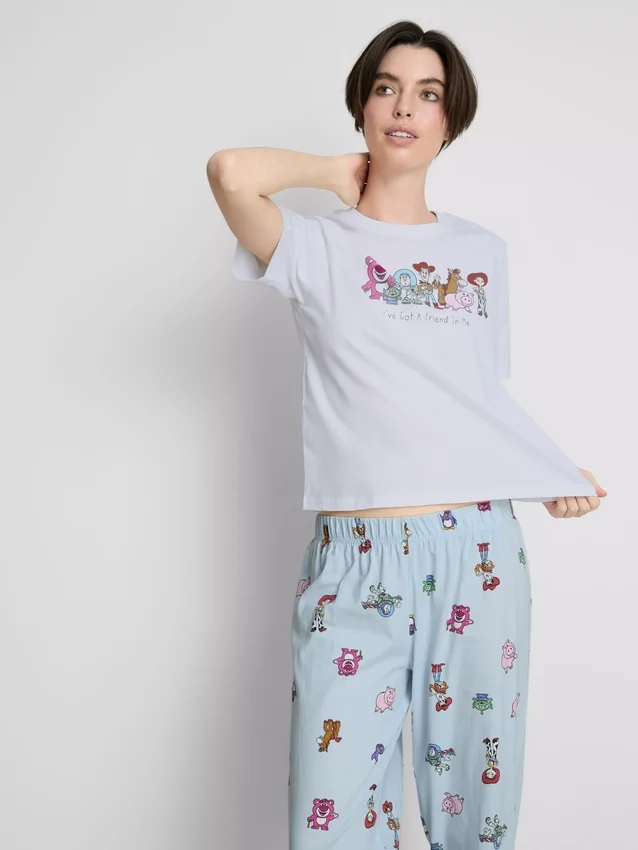 Disney Toy Story pamut nyomtatott pizsama