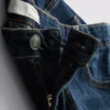 Egyenes szabású farmerrövidnadrág