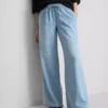 Egyenes szárú denim joggingnadrág