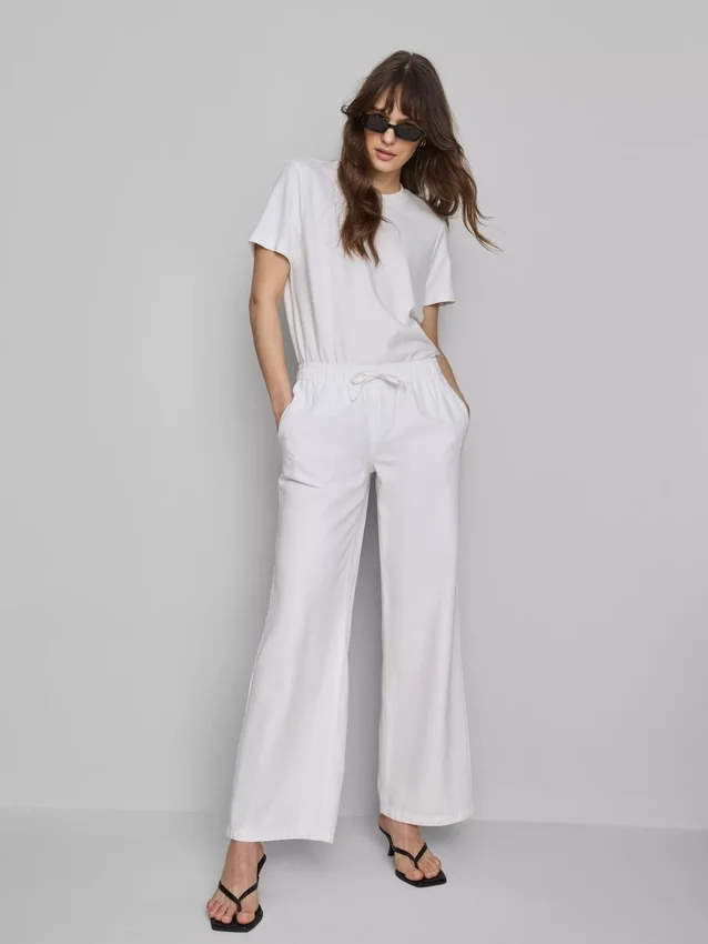 Egyenes szárú denim joggingnadrág