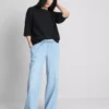 Egyenes szárú denim joggingnadrág