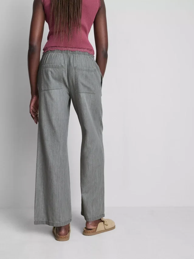Egyenes szárú denim joggingnadrág