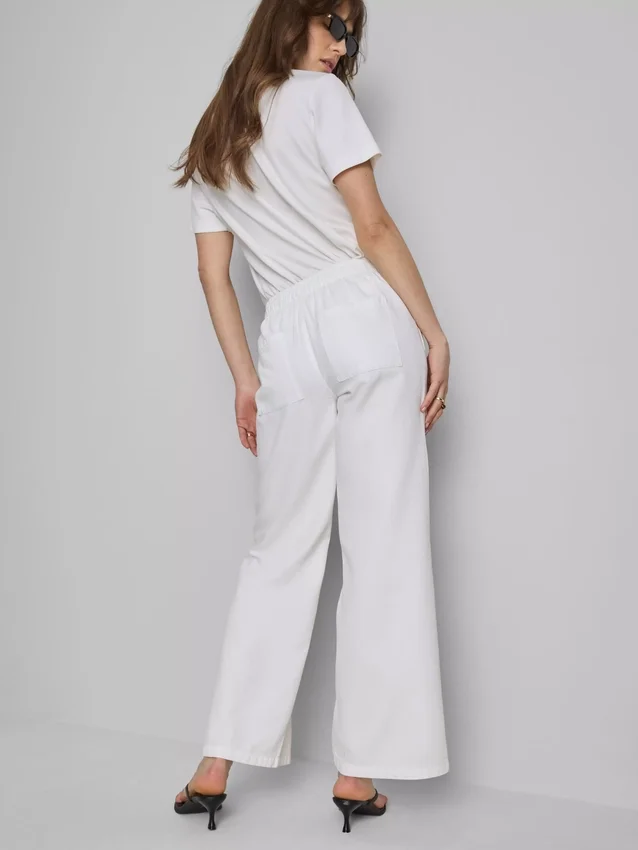 Egyenes szárú denim joggingnadrág