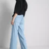 Egyenes szárú denim joggingnadrág