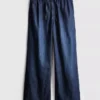 Egyenes szárú denim joggingnadrág