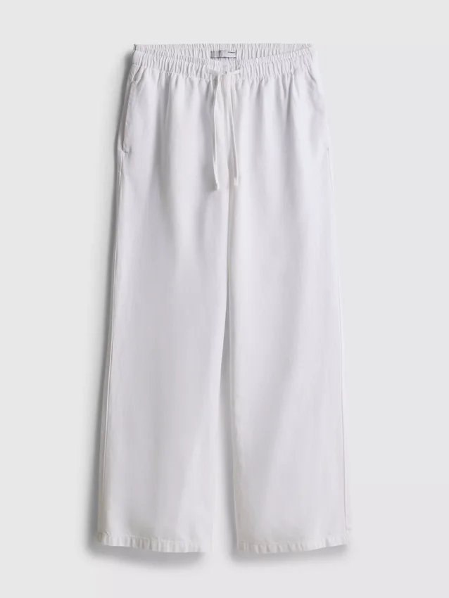 Egyenes szárú denim joggingnadrág