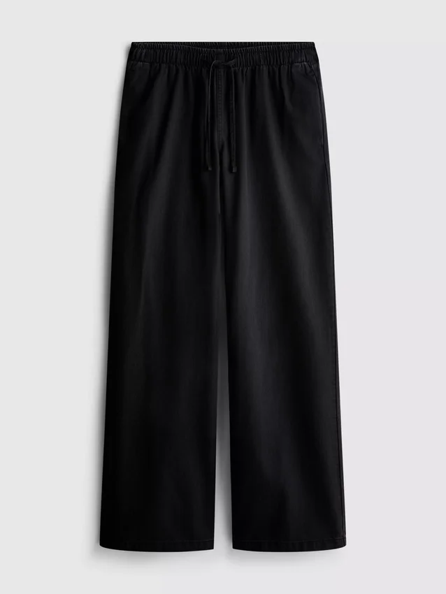 Egyenes szárú denim joggingnadrág