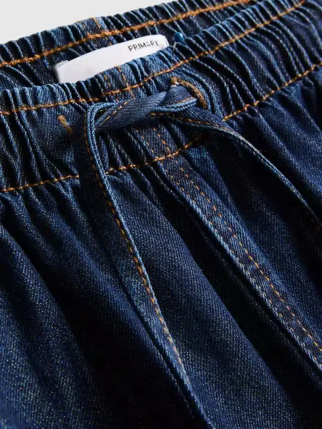 Egyenes szárú denim joggingnadrág