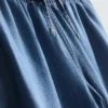 Egyenes szárú denim joggingnadrág