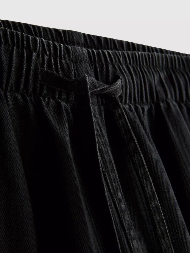 Egyenes szárú denim joggingnadrág