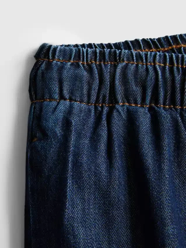 Egyenes szárú denim joggingnadrág