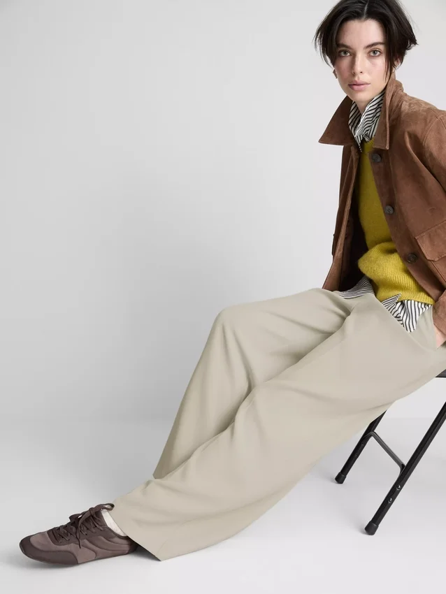 Elegáns, széles szárú nadrág