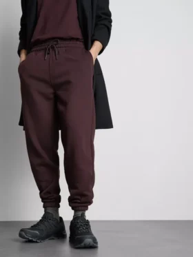 Essential mandzsettás, húzózsinóros joggingnadrág