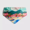 Festői mintás bandana bikini felső