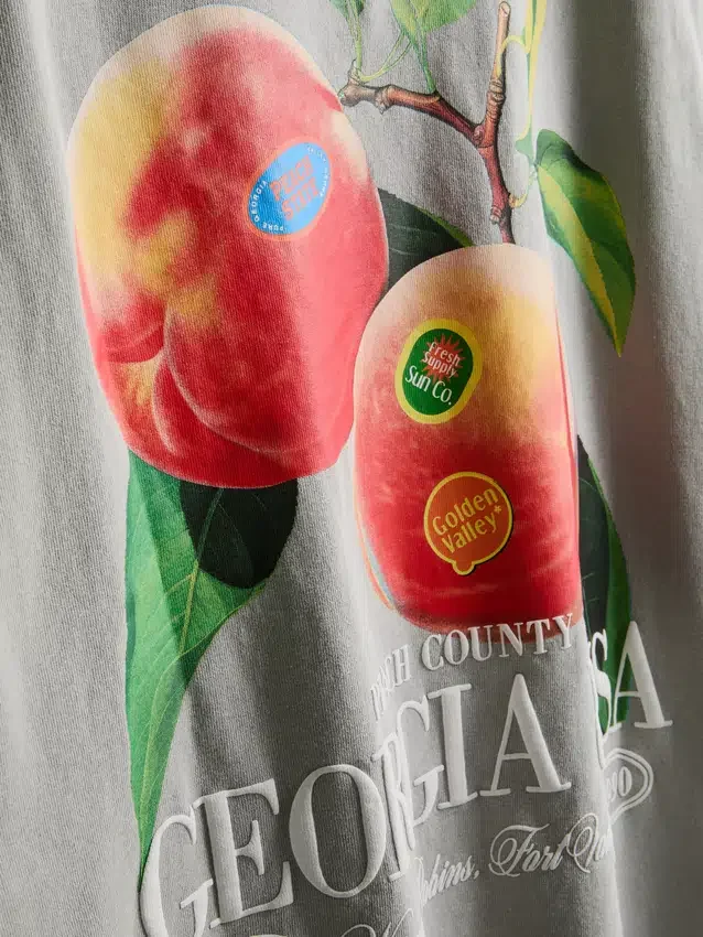 Georgia őszibarackos ujjatlan póló