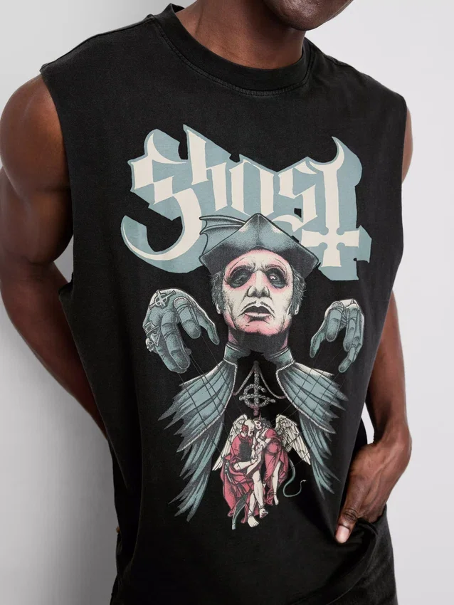 „Ghost” rövid ujjú póló