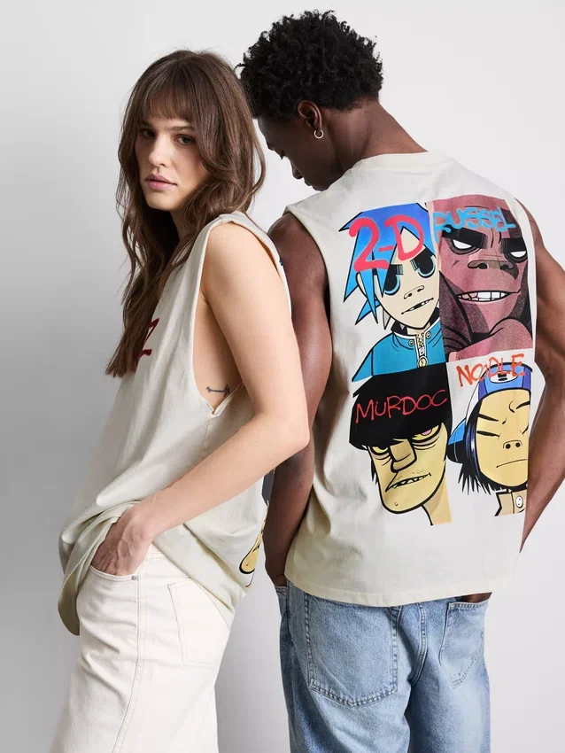 Gorillaz grafikás póló