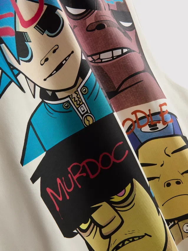 Gorillaz grafikás póló