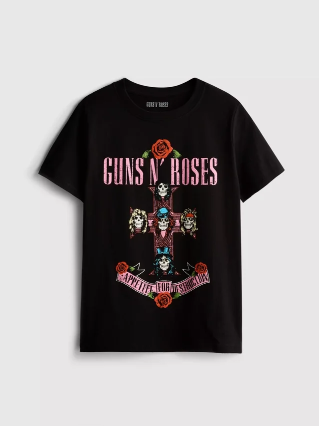Guns N’ Roses pamut albumos zenei póló