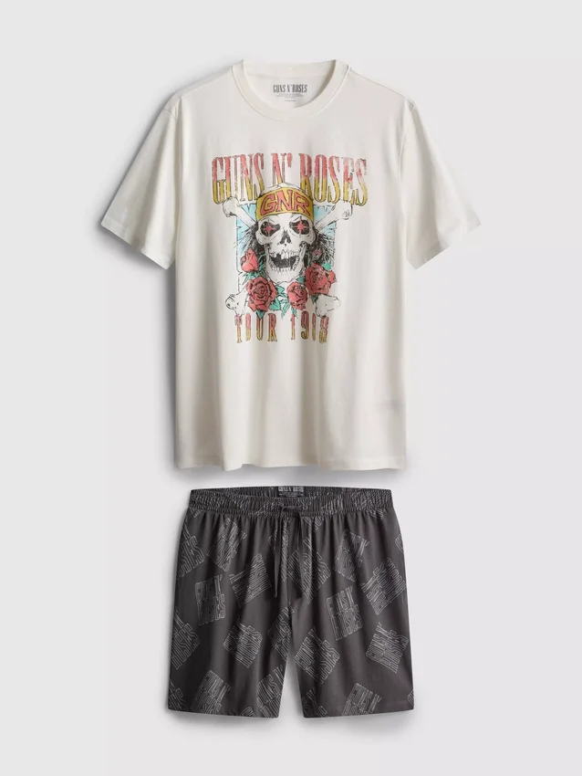 Guns N’ Roses rövid pizsamakészlet