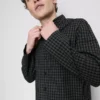 Hosszú kockás poplin pizsama