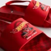 Hot Wheels hátul nyitott papucs