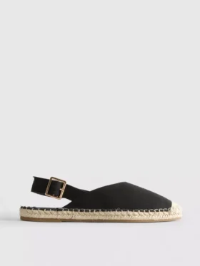 Hátsó pántos espadrill szandál