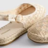 Hátsó pántos espadrill szandál