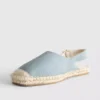 Hátsó pántos espadrill szandál